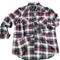 Black and Red Checked Flannel Shirts