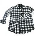 Black Checked Flannel Shirts