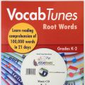 Vocab Tunes Root Words Grade K-2 CD included