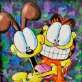 Garfield and Odie