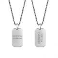 A Dog Tag Necklace for Boyfriend will Bring Him Closer to You