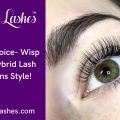 Clients Choice- Wisp Lashes Hybrid Lash Extensions Style!