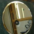Circular Beveled Mirror