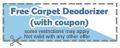 Free Deodorizer Carpet