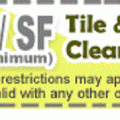 Tile and Grout Cleaning Coupons