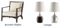 CF Accent Chairs & Lamps