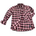 Black & Red Checked Flannel Shirt