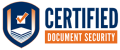 Certified Document Security