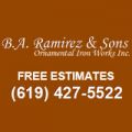 B. A. Ramirez & Sons Ornamental Iron Works, Inc