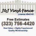 J & J Vinyl Fence
