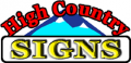 High Country Signs