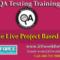 QA Testing Training with Real Time Live Project