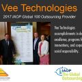 Vee Technologies: 2017 IAOP Global 100 Outsourcing Provider.