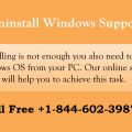 Windows Uninstall Support Phone Number 18446023987