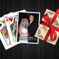 Custom Wedding Playing Cards