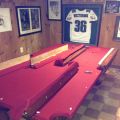 Pool table disassembly