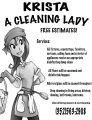 A Cleaning Lady