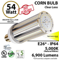 LED Corn Bulb Lamp 5000K 54 Watt 6900Lm E26* IP64 UL