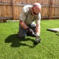 Lawn Pros Landscaping Artifical Turf & Concrete.