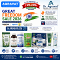 AGRAVAT® and Dr Agravat Healthcare Limited Announce Mega Freedom Sale 2026 Deals on