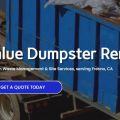 Value Dumpster Rental Fresno Delivers Top Trash Solutions for Your Waste Worries