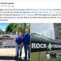 Whitley Automotive Joins Support For Their Local Community With Free Concert Series