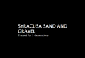 Syracusa Sand & Gravel Inc.