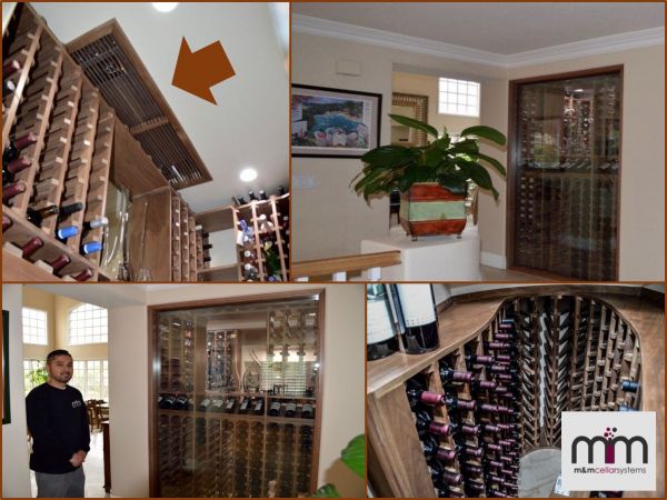 Calabasas Wine Cellar Refrigeration System Installation Project