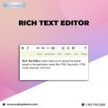 Compose Beautifully Formatted Text in Your Web Application with Rich Text Editor