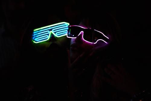 wireless led glasses