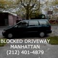 Blocked Driveway Towing Manhattan