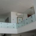 Spigots glass railing with a unique style & modernity