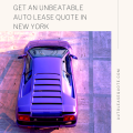 AUTO LEASING QUOTES IN NEW YORK