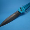 AKC ACE Side Opener With Blue Handle and Tactical Blade