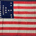 Rare 37-Star American Flag from 1867 Hammers for $10,625 at Holabird