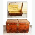 Rare Antique Louis Vuitton Leather Steamer Trunk will Headline Converse Auctions