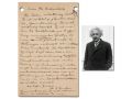 Autograph Letters Signed by Washington and Einstein will Headline University Archives Nov. 2 Auction