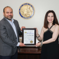 Actress Vida Ghaffari Awarded by California State Assemblymember Adrin Nazarian