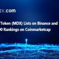 MDEX Token ($MDX) Lists on Binance and Enters Top 100 Rankings on Coinmarketcap