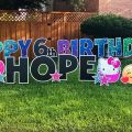 Birthday Yard Sign Rentals in Frisco Texas