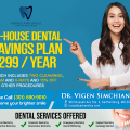 In-House Dental Savings Plan $299/Year