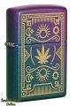 Buy Zippo Iridescent Cannabis Design Lighter Online