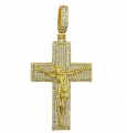 Cross With Jesus Pendant