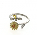 Sunflower Spinning Ring