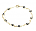 Star Evil Eye Beads Bracelet