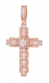 Iced Out Cross Pendant