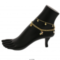 New Arrifval of Gold Plated Anklet