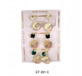 Coin Telephone Earrings