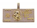 Dollar Bill Style Pendant