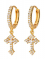 Moissanite Cross Hughes